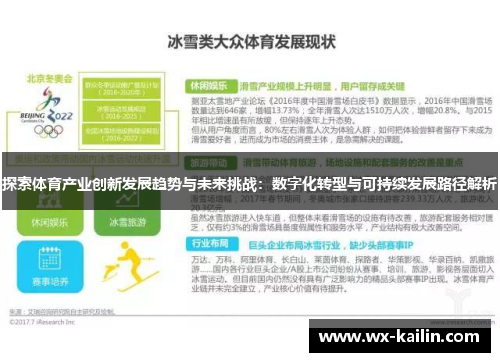 探索体育产业创新发展趋势与未来挑战：数字化转型与可持续发展路径解析